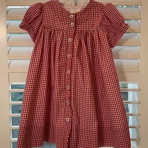 The Proper Peony Stella - red and white gingham